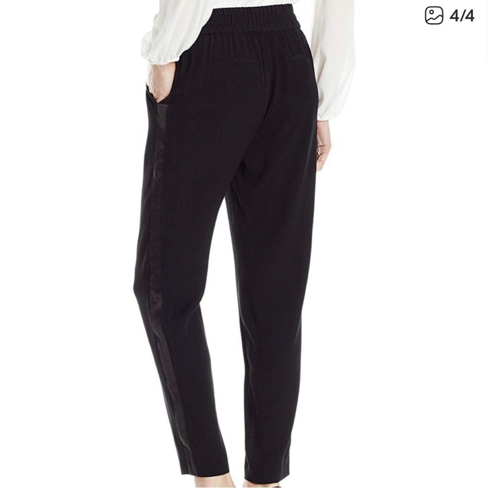 Rebecca Taylor Black Track Pants